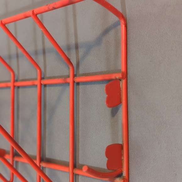 Vintage MCM Wire Elephant Children’s Red Book Magazine Vinyl Rack Storage Holder - Picture 11 of 12